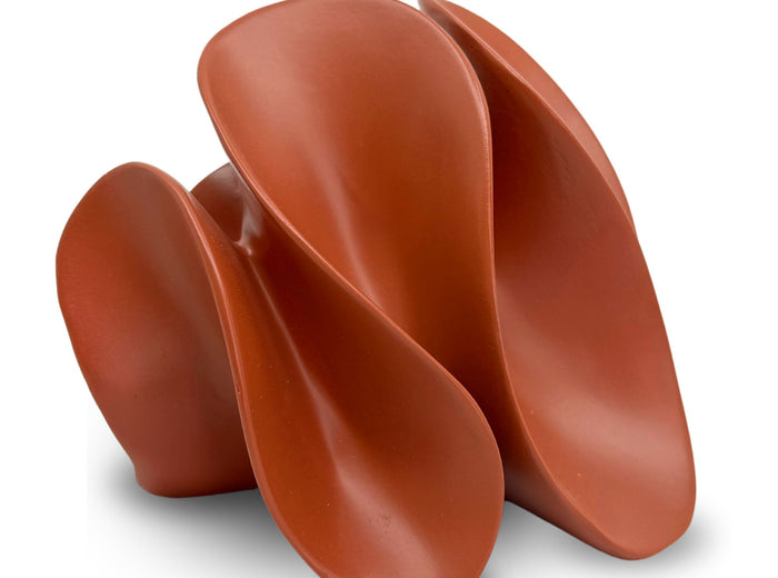 Burgundy Ripple Sculpture