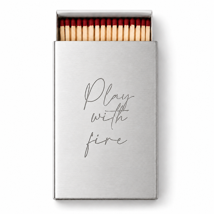 Strike One Etched Matchbox Sleeve
