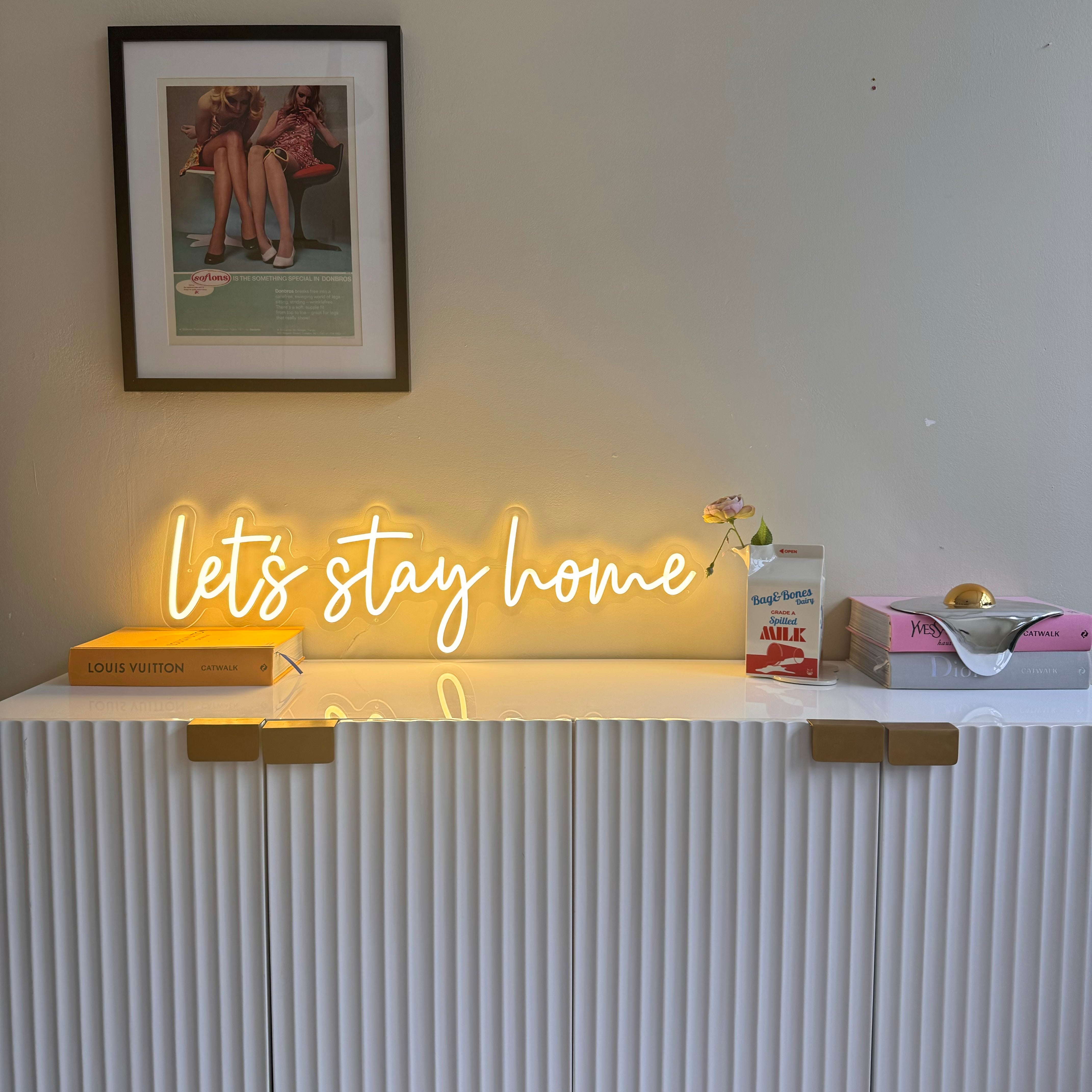 Let's stay home