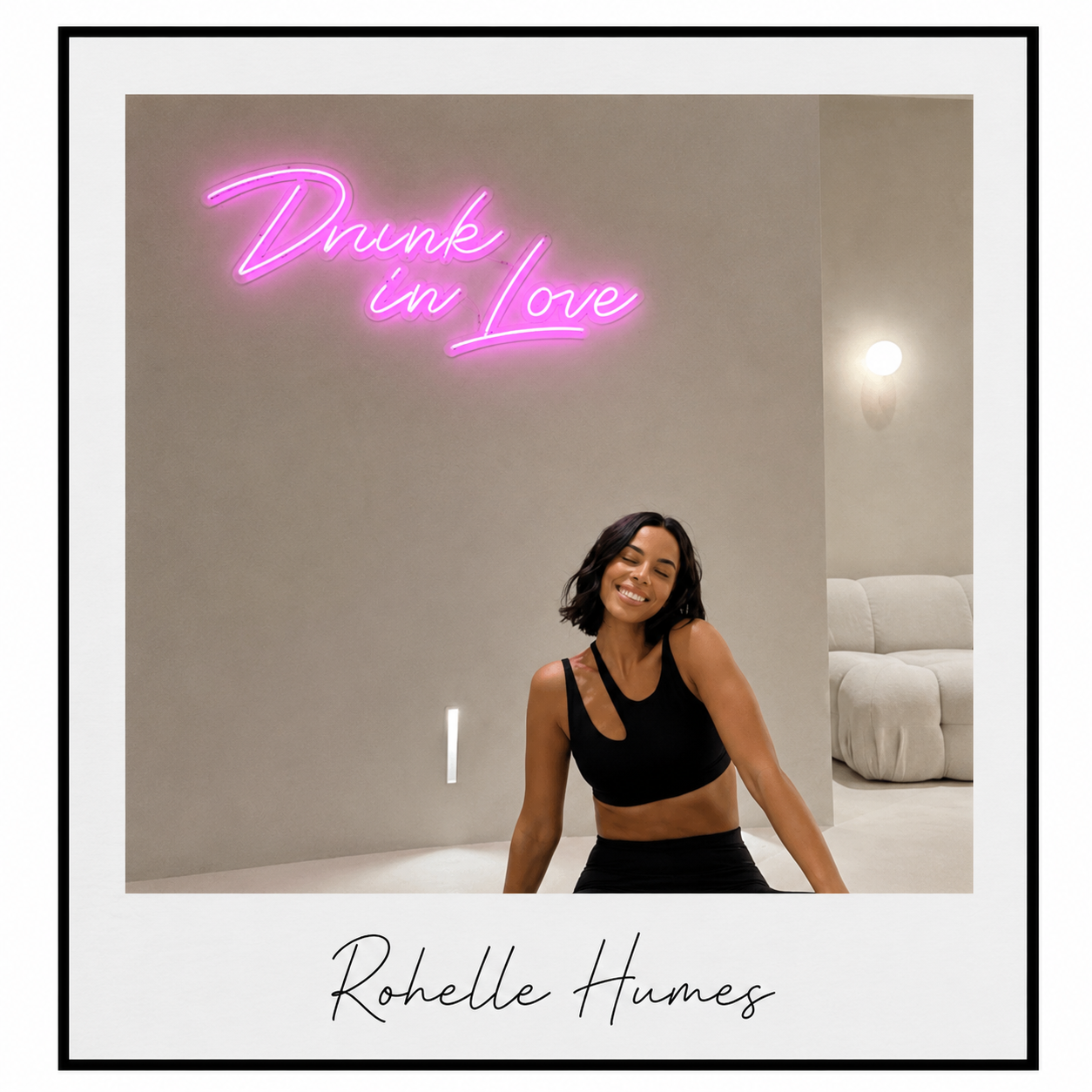 Rochelle Humes with BAG&BONES lighting