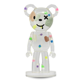 Pill BearMouse handmade transparent resin sculptural home décor piece with floating pill details