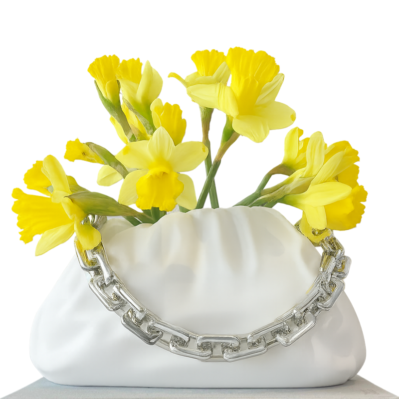 The Silver Flower Vase