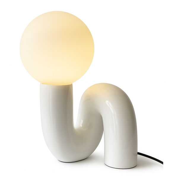 The Lune Lamp — White