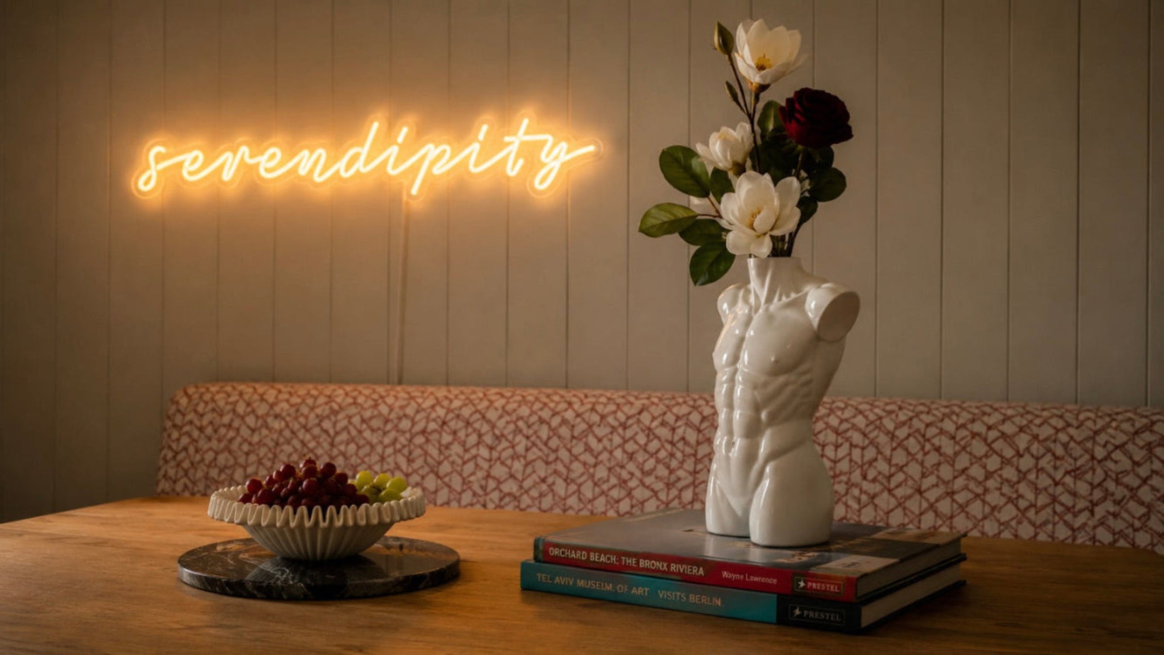 Design-led objects that make a space feel considered, not generic.