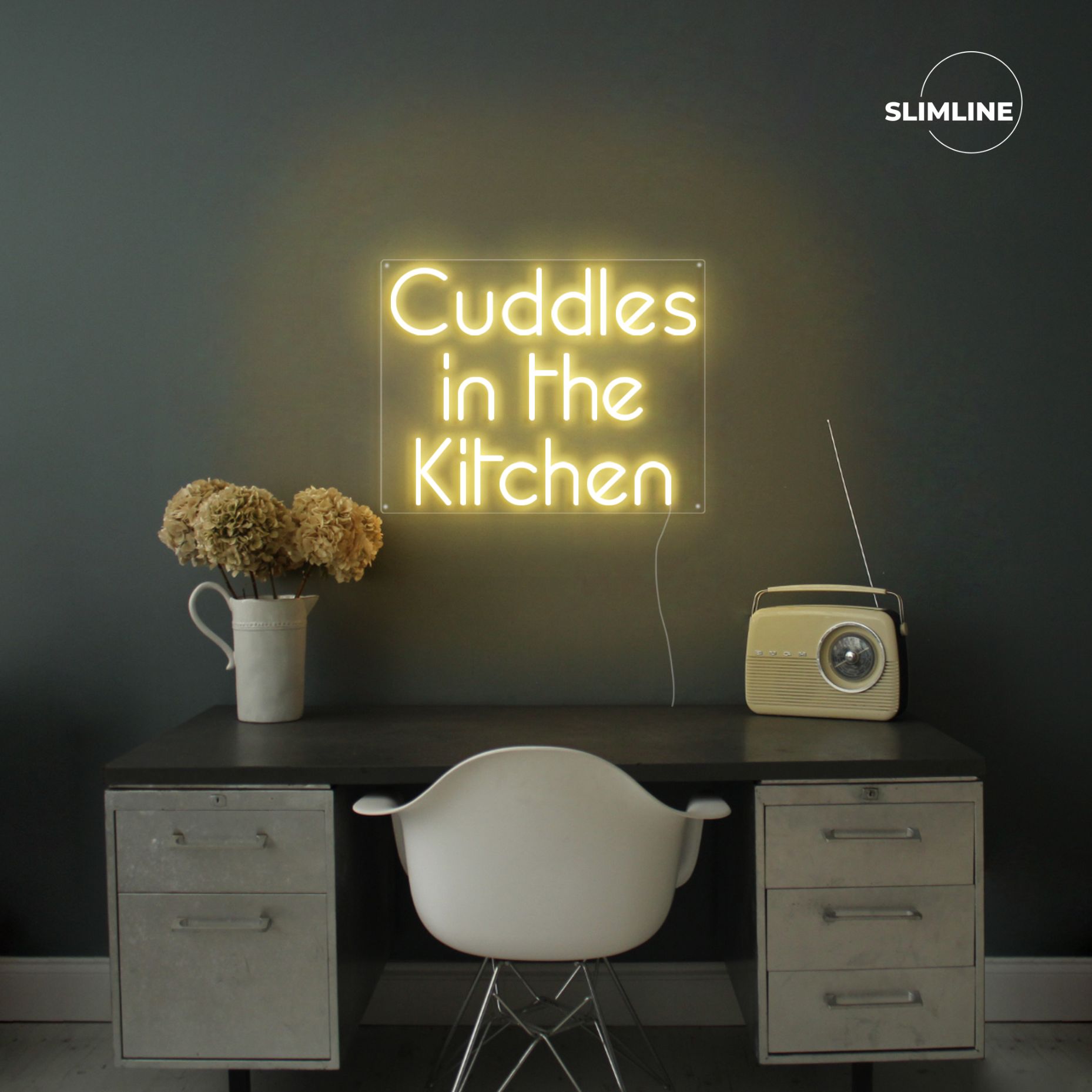 Cuddles in the Kitchen