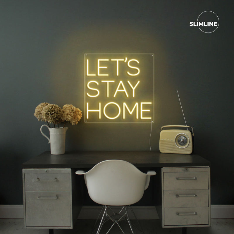 LET'S STAY HOME - Slimline