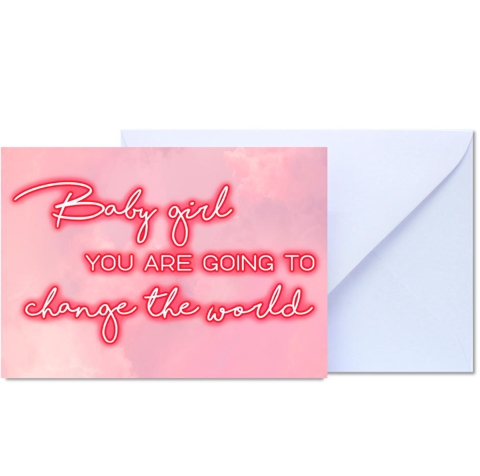 GREETING CARD - BABY GIRL